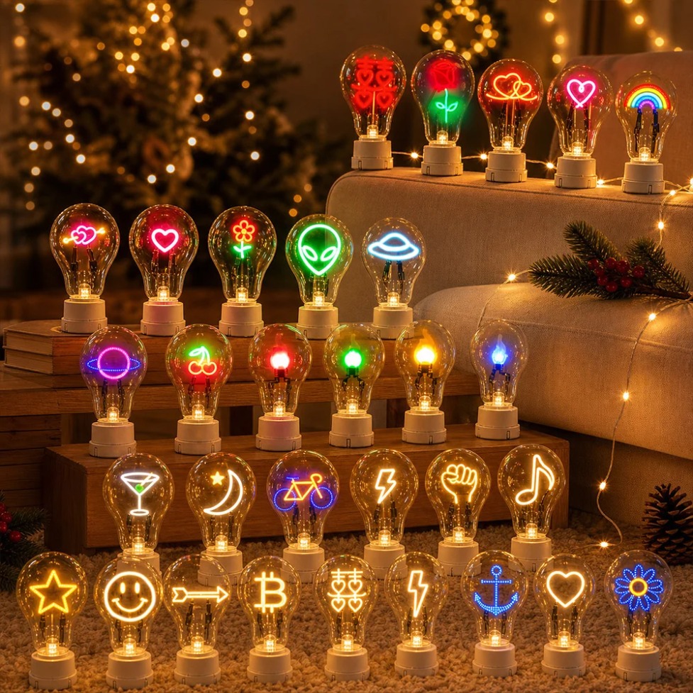 DC3V DIY LED電球フィラメント カラフルなクリエイ - Home Bar And Cabinet のレビューと価格