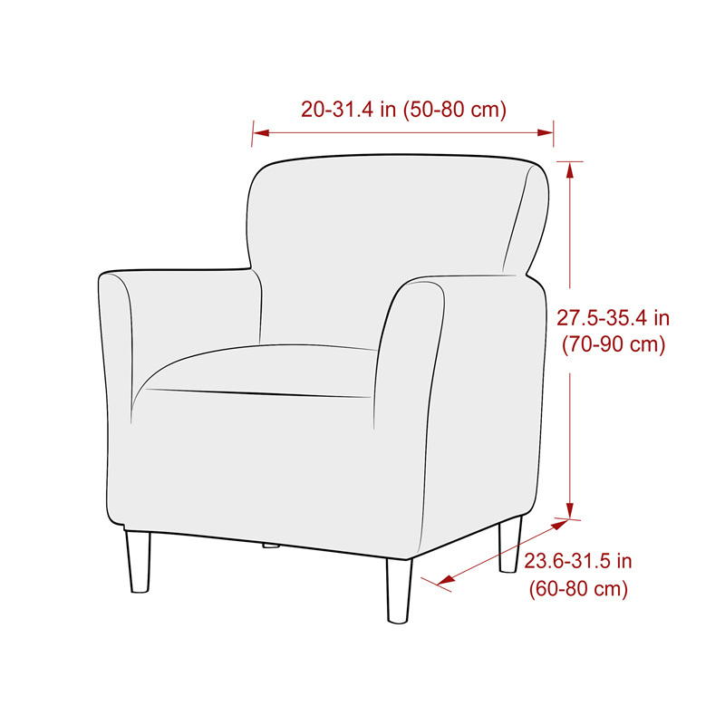 1PC ストレッチスパンデックス製 チューブチェアカバー ソ - Home Bar Lounge のレビューと価格