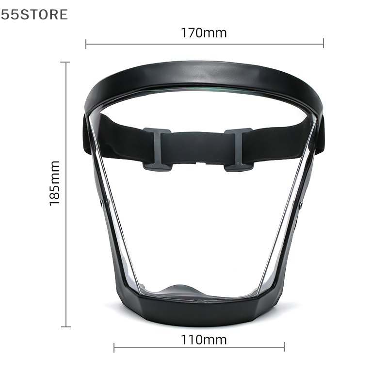 透明なフェイスプロテクションマスク,顔の保護,屋外暖房ツール - Home Bar Supplies のレビューと価格