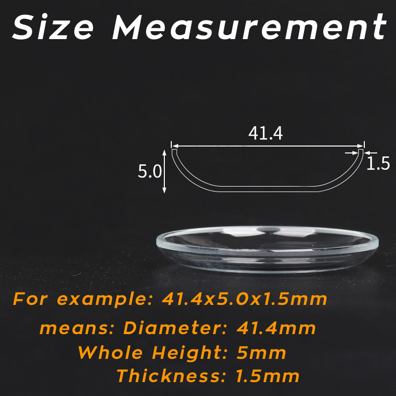 蓋型高ドーム型ミネラルウォッチクリスタルガラス 35mm-4 - Highball Glass Set のレビューと価格