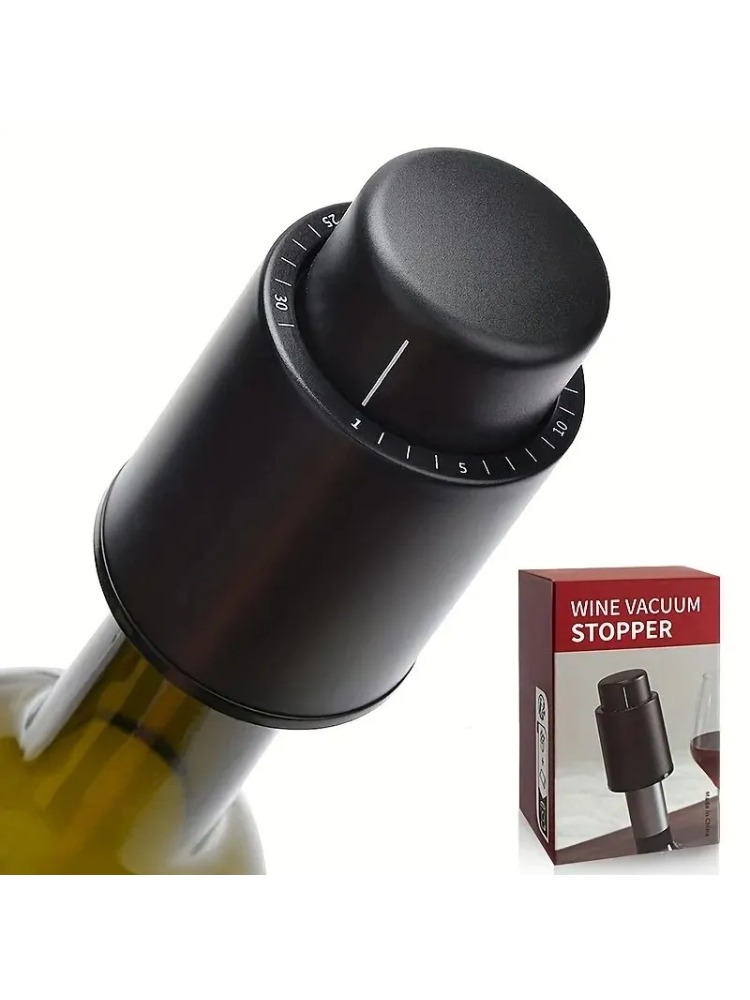 真空ポンプワインセーバーキャップストッパー日付スケール記録保 - Wine Preservation Pump のレビューと価格