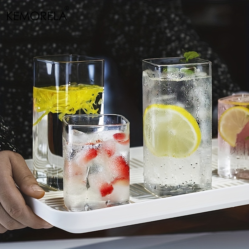 4 個のグラスカップ 443/560 ミリリットル薄型ハイボ - Highball Glass Set のレビューと価格