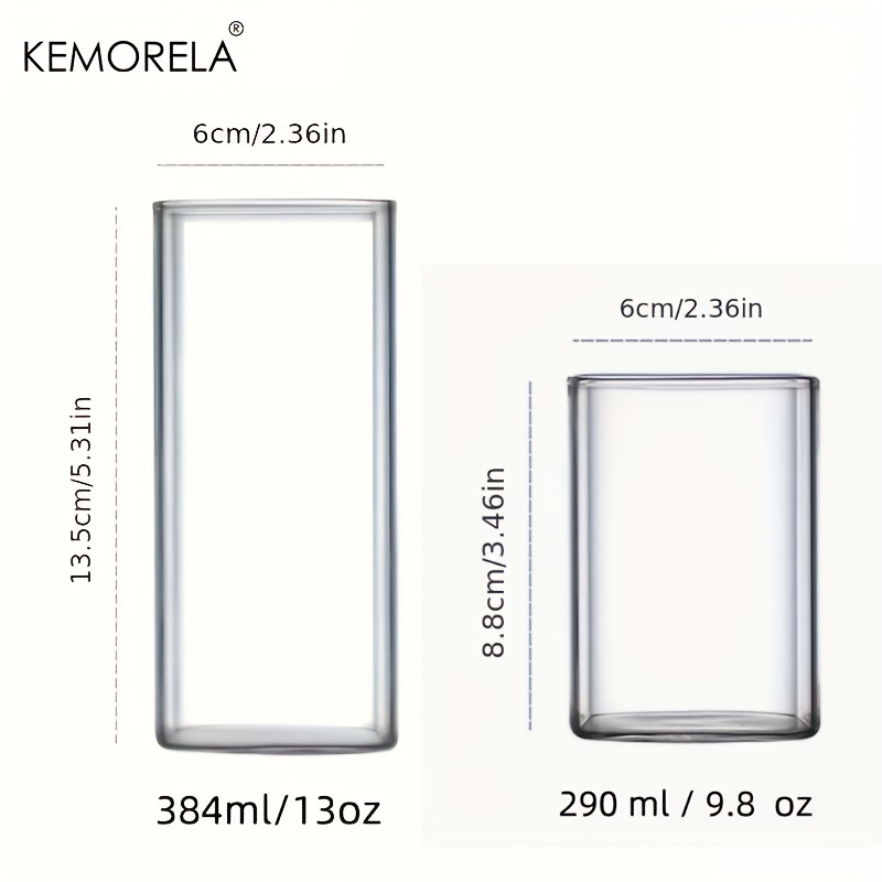 4 個のグラスカップ 443/560 ミリリットル薄型ハイボ - Highball Glass Set のレビューと価格