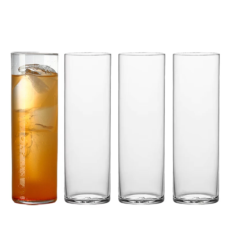 超軽量クリスタルハイボールグラス4個セット、バーウェア、コリ - Highball Glass Set のレビューと価格